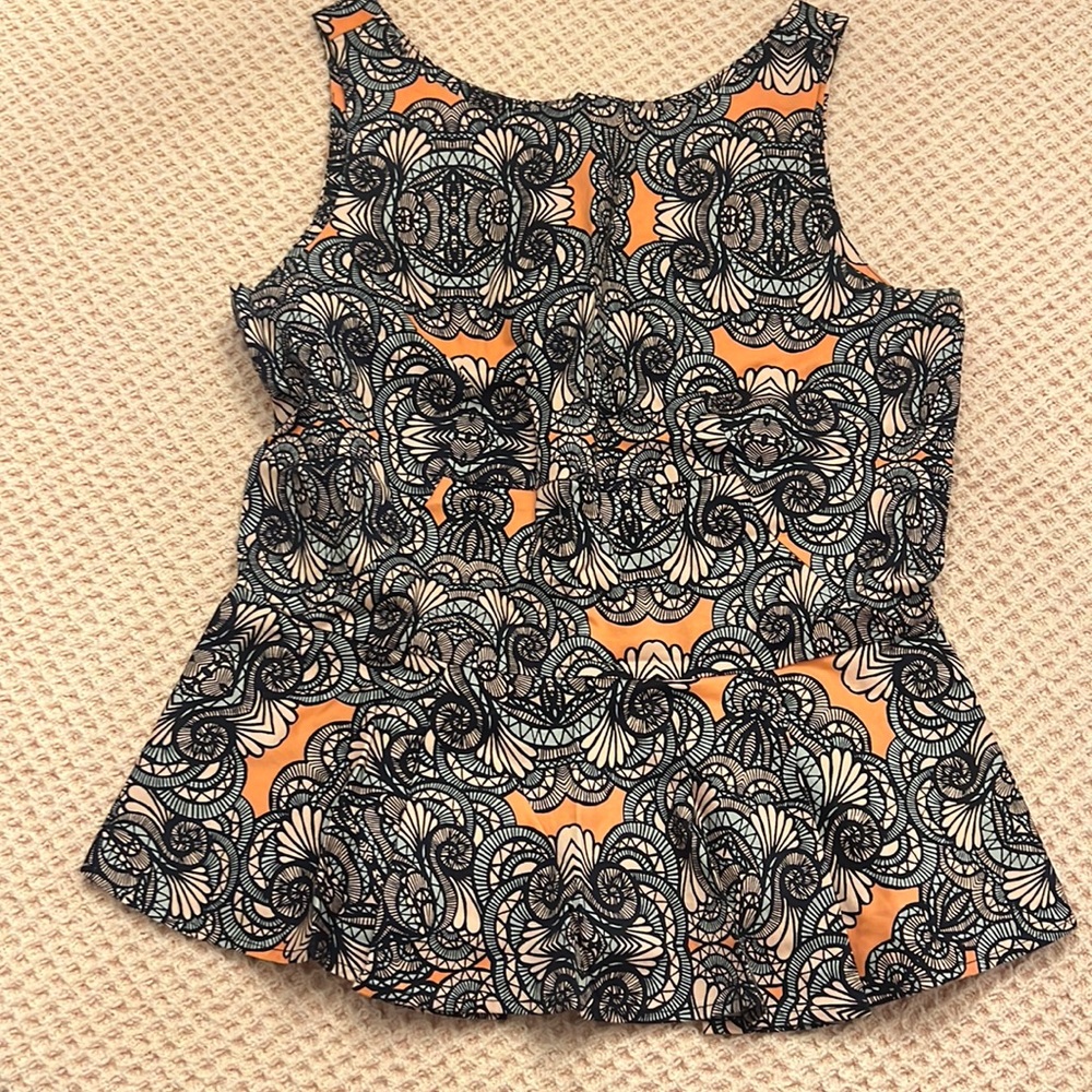 Amanda Uprichard Peplum Top